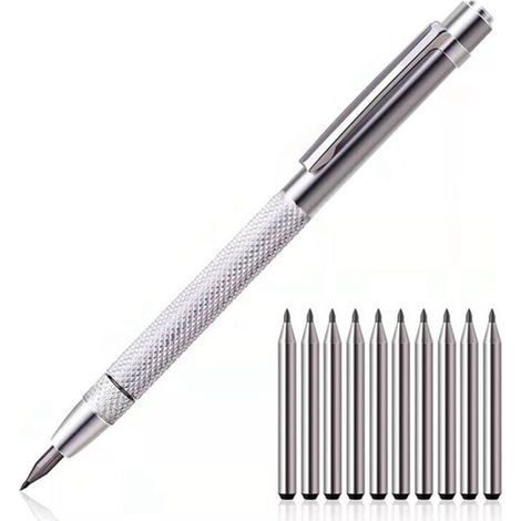 Diamant-gravierstift, Wolframkarbidspitze, Gravurstift Zum Markieren Von Glas, Keramik Und Metall
