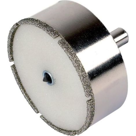 Sabir „keramik“-diamantkernbohrer Ø 68 Mm, Schaft Ø 10 Mm Mit Zentrierbohrer – Schnitttiefe 25 Mm