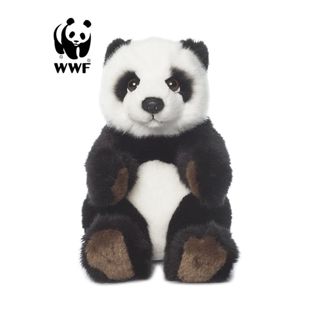 WWF Kuscheltier Plüschtier Panda (15cm, sitzend)