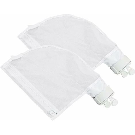 Sabir Poolreinigungsbeutel, 2er-pack Nylon-filterbeutel Mit Reißverschluss Und Ersatzfilter Für Polaris 280/480 Poolreiniger