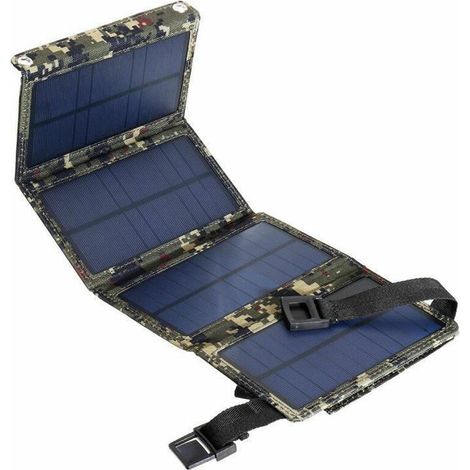 20-w-usb-solarladegerät, Tragbar, Faltbar, Für Iphones, Android-smartphones, Ipads Und Android-tablets – Ideal Für Camping Und Outdoor-aktivitäten.