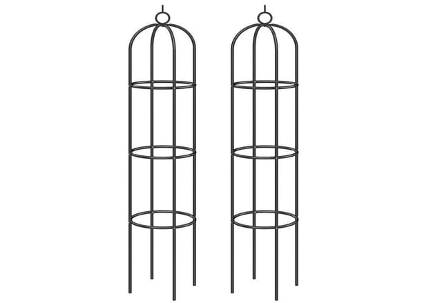 Deuba Spalier, 2er Set Rosensäule - Rankhilfe 200x40cm