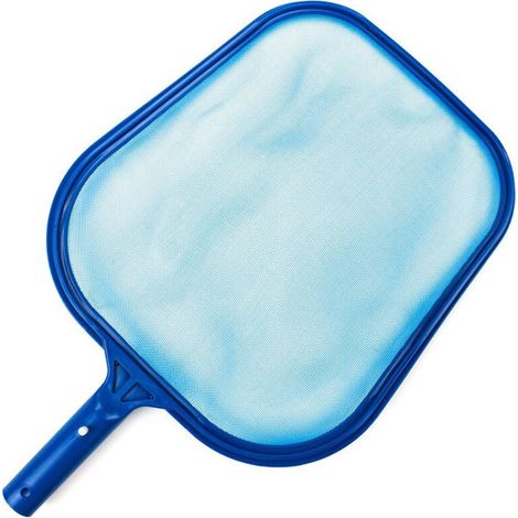 Sabir Oberflächenskimmer Für Schwimmbäder, Laubnetz, Feinmaschennetz, Stabiler Rahmen - Für Schwimmbäder, Whirlpools, Teiche, Springbrunnen (ohne Teleskopstange)