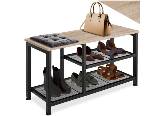 tectake Schuhregal Taunton, Set 1-tlg., Industrial Style