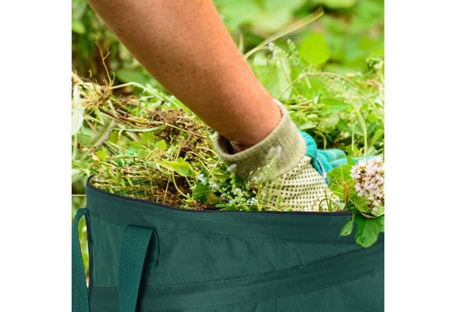 relaxdays Gartensack 3er Set Laubsack selbstaufstellend 60 L