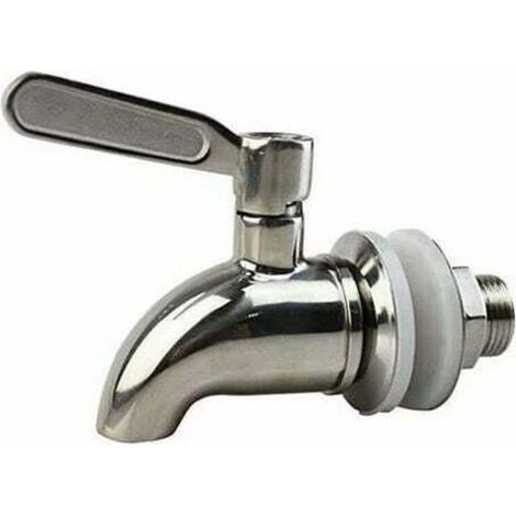Sabir – Verchromter Messinghahn Für Wasserfilter – Edelstahl 304 – 16 Mm Öffnung – Vierteldreh-auslaufschutz – Berkefeld-16 Mm