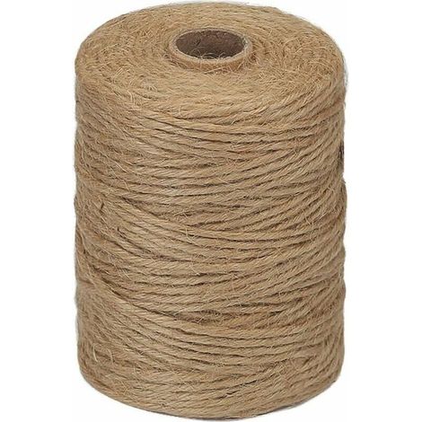 Garn Naturjute-seil, Dickes, Biologisch Abbaubares Braunes Garn Für Garten, Geschenke, Bastelarbeiten (100 M)