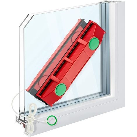Sabir Magnetischer Fensterreiniger D-3 Für Doppelglasfenster Von 20 Bis 28 Mm