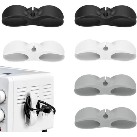 Sabir 6-teiliges Kabelorganisator-set, Küchenkabelaufwickler, Kabelhalter Für Gerätekabel, Mixer, Kaffeemaschinen