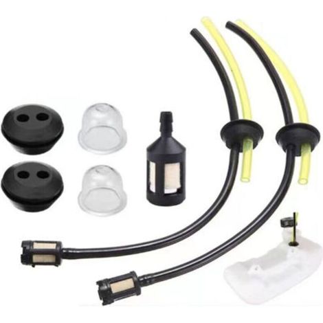 Sabir 7-teiliges Kraftstoffschlauch-set Für Freischneider, Zubehörteile Für Freischneider, Ersatzteile, Kraftstofffilter Für Rasenmäher, Heckenscheren Und Kantenschneider