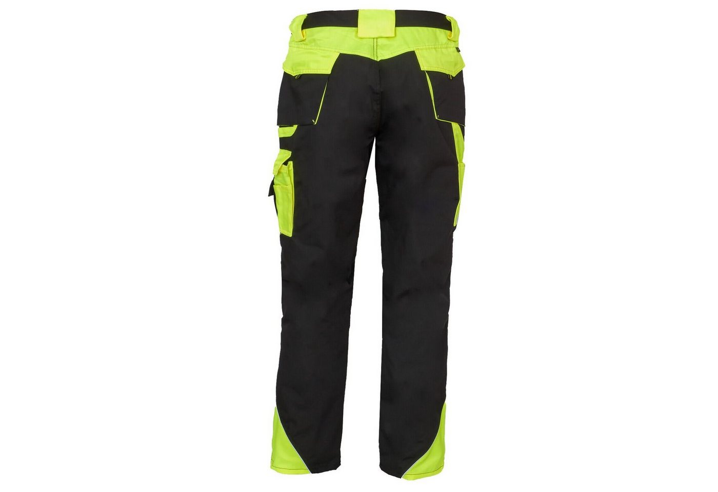 Urgent Arbeitshose Arbeitshose Berufshose Bauarbeiter-Hose Bundhose Warnhose Gelb Cargo
