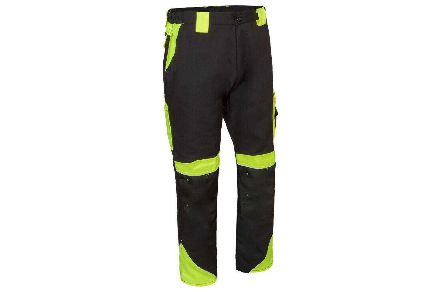 Urgent Arbeitshose Arbeitshose Berufshose Bauarbeiter-Hose Bundhose Warnhose Gelb Cargo Bild 3