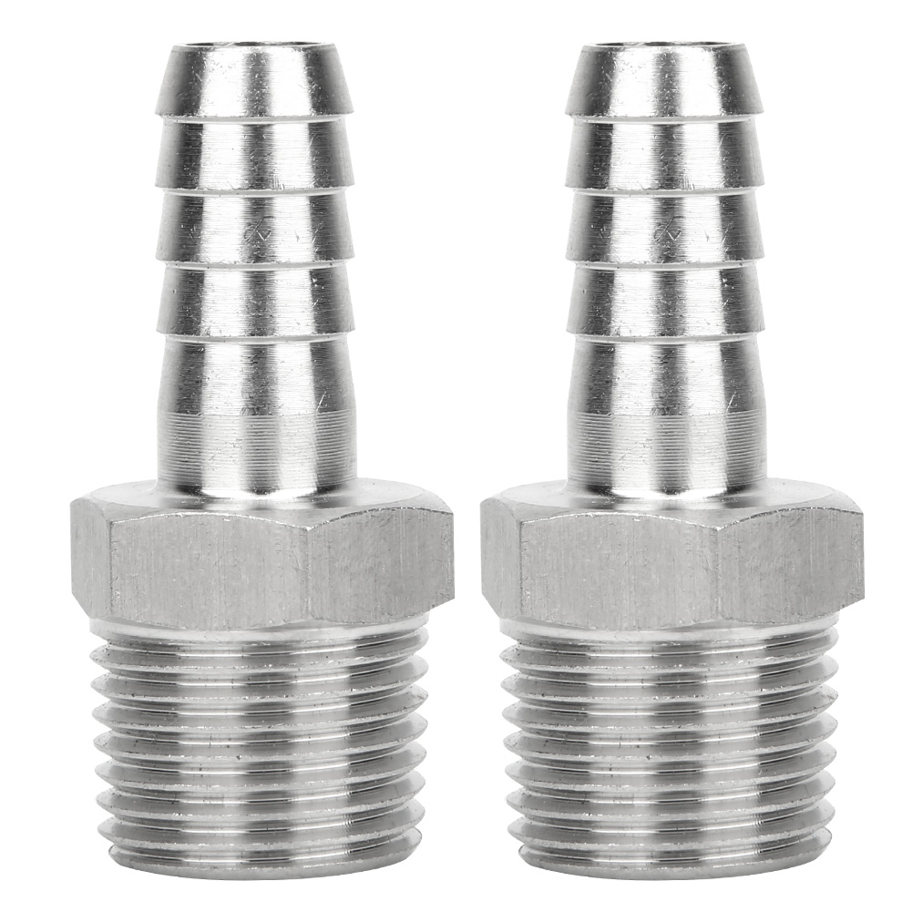 Stück 1/2 Zoll Bspt Schnellkupplung Mit Außengewinde, Schlauchverbinder Mit Widerhaken, Sofortkupplung (bspt 1/2" - 10 Mm)
