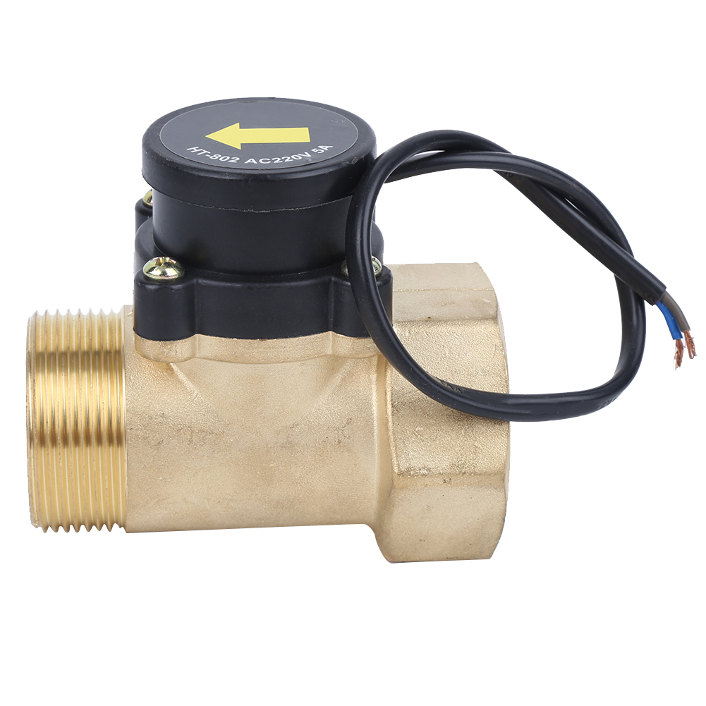 Durchflusssensor Für Wasserpumpen Aus Messing, 1,5-zoll-elektronik-druckregler Ht-802 220 V