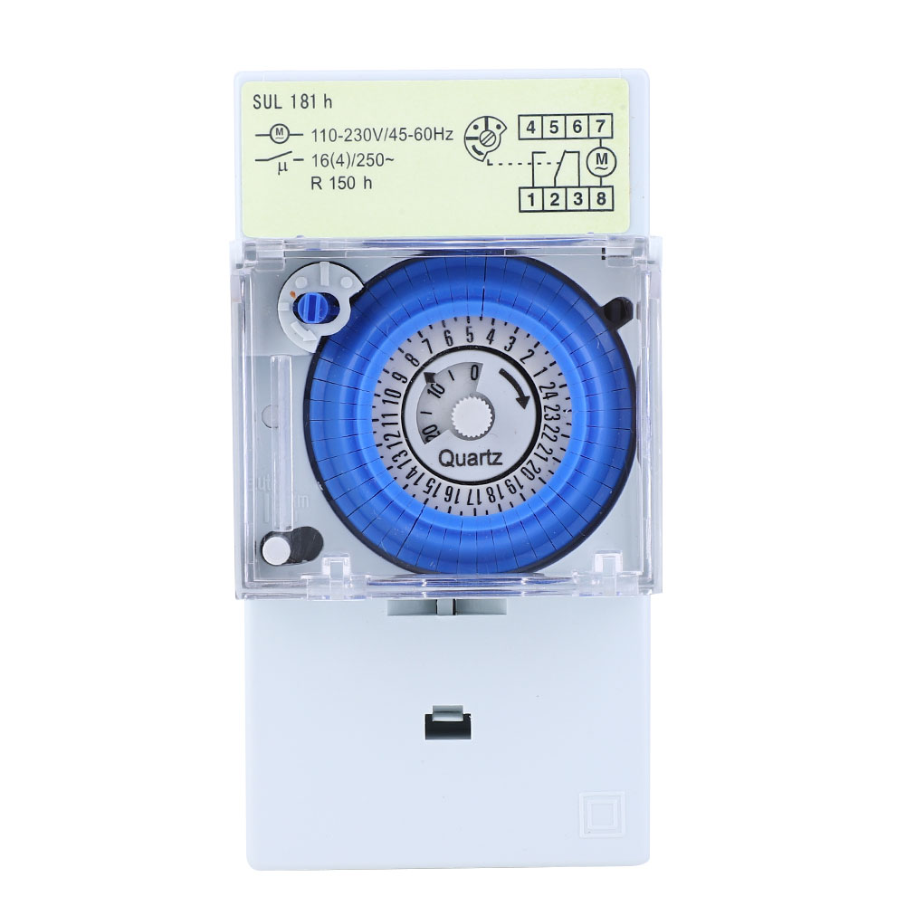 Mechanischer 24-stunden-timer Sul181h, 16a 110-230vac Quarz-relaisschalter