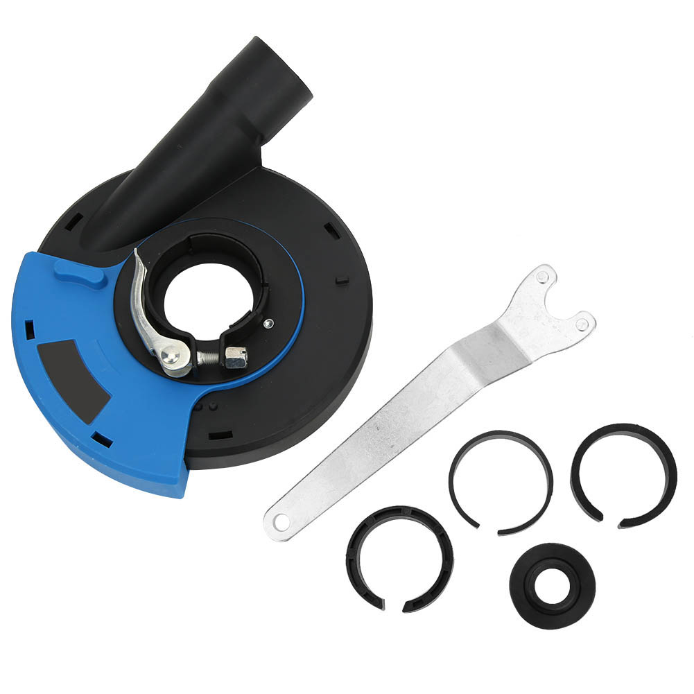 5-zoll-staubschutzhaube Für Winkelschleifer, Zubehör Aus Pc-kunststoff Und Metall, Blau/schwarz