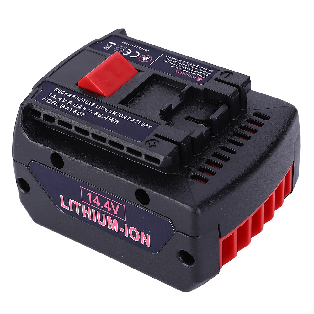 14,4 V 6000 Mah Wiederaufladbarer Lithium-ionen-akku Für Bosch Akku-werkzeuge - Bat607