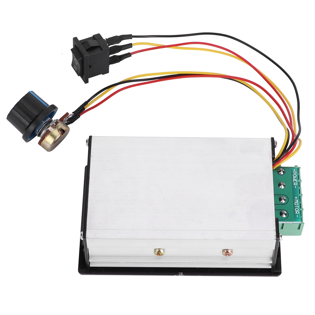 15a Dc-motor-drehzahlregler Mit Digitalanzeige, 6-48v Pwm-regler