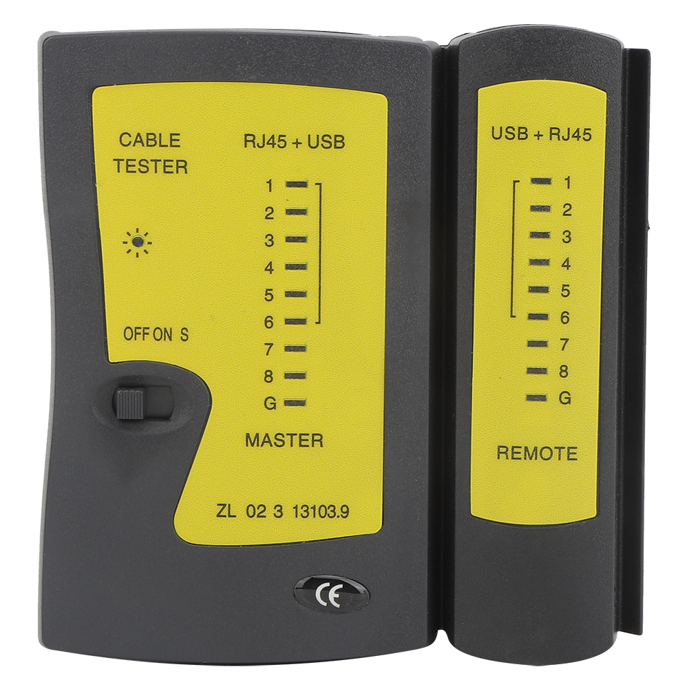 Yg468u Professioneller Rj45+usb-kabeltester – Schnelles Und Präzises Testgerät Für Netzwerke Und Telefonie