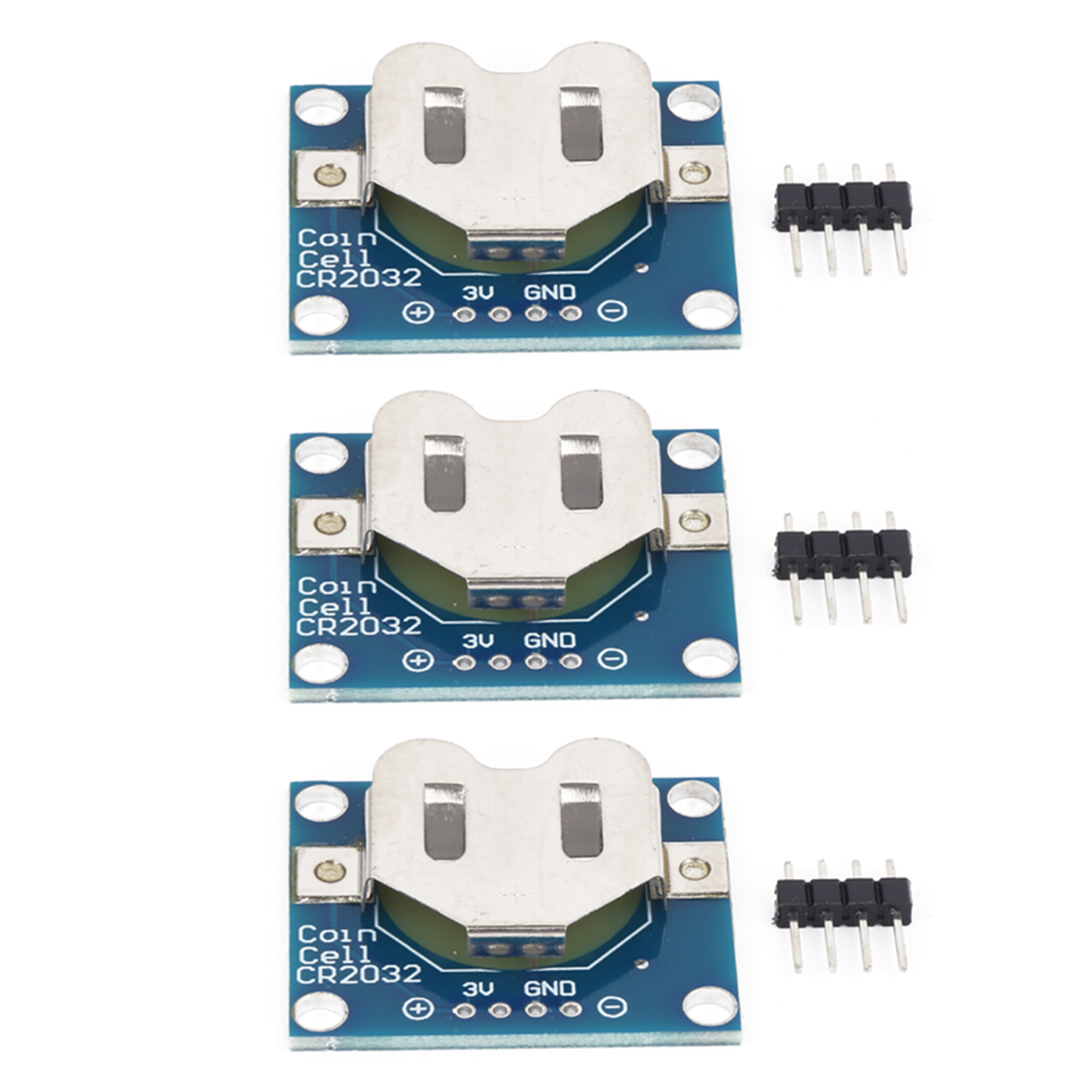 Stück Cr2032 20mm Knopfzellenbatteriehalter Mit Elektrischer Montageplatte Für Module