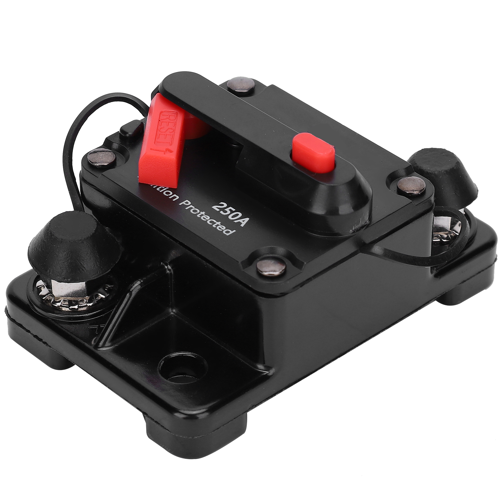 Wasserdichter, Selbstzurückstellender Kupfer-sicherungshalter Für 12-42v Gleichstromkreise, 250a