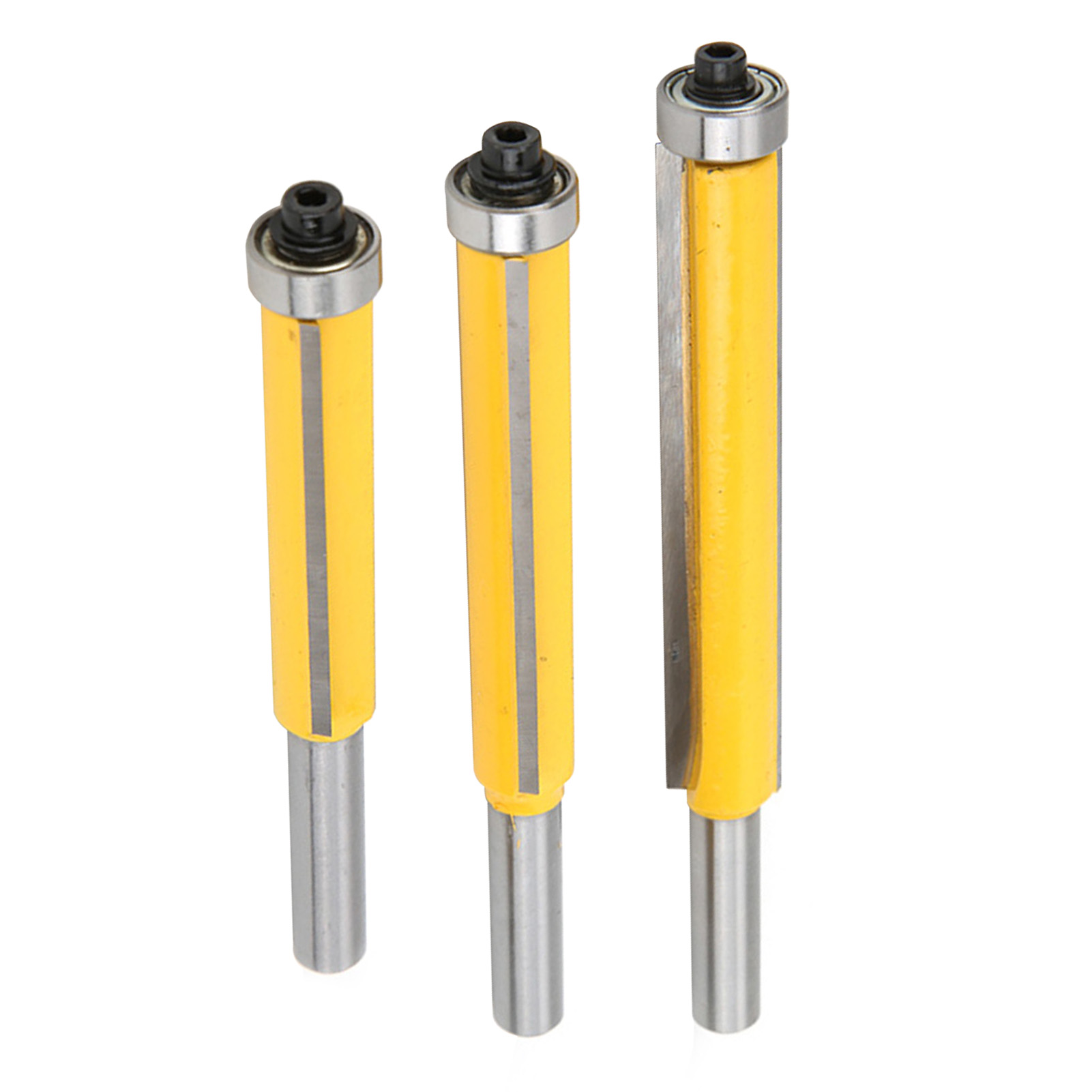 3-teiliges 8-mm-fräserset Mit Kugellager Für Holzbearbeitung Und Montage