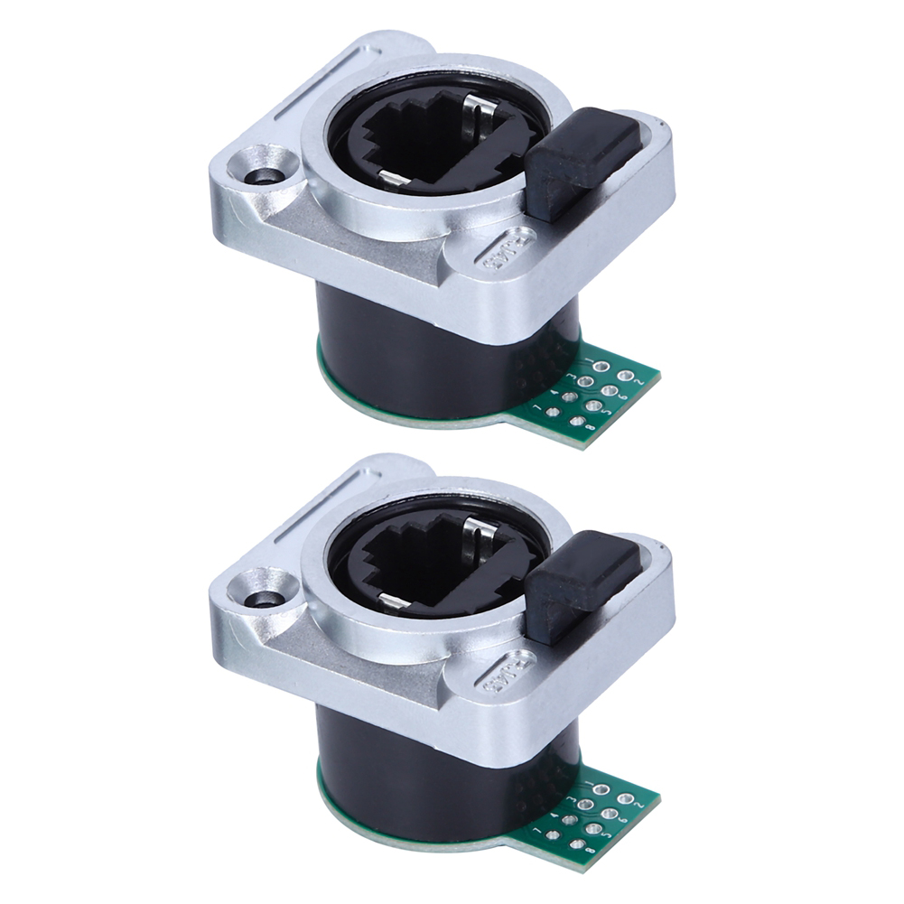 Stück Rj45-leiterplatten, Wasserdicht, Rund, Langlebig, Isolierend, Pa-material, Elrjwh5