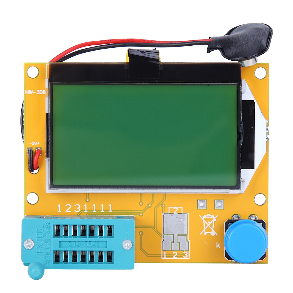 Lcrt4 Grafik-transistortester Mit Esr- Und Scr-messung, 12864 Lcd-display