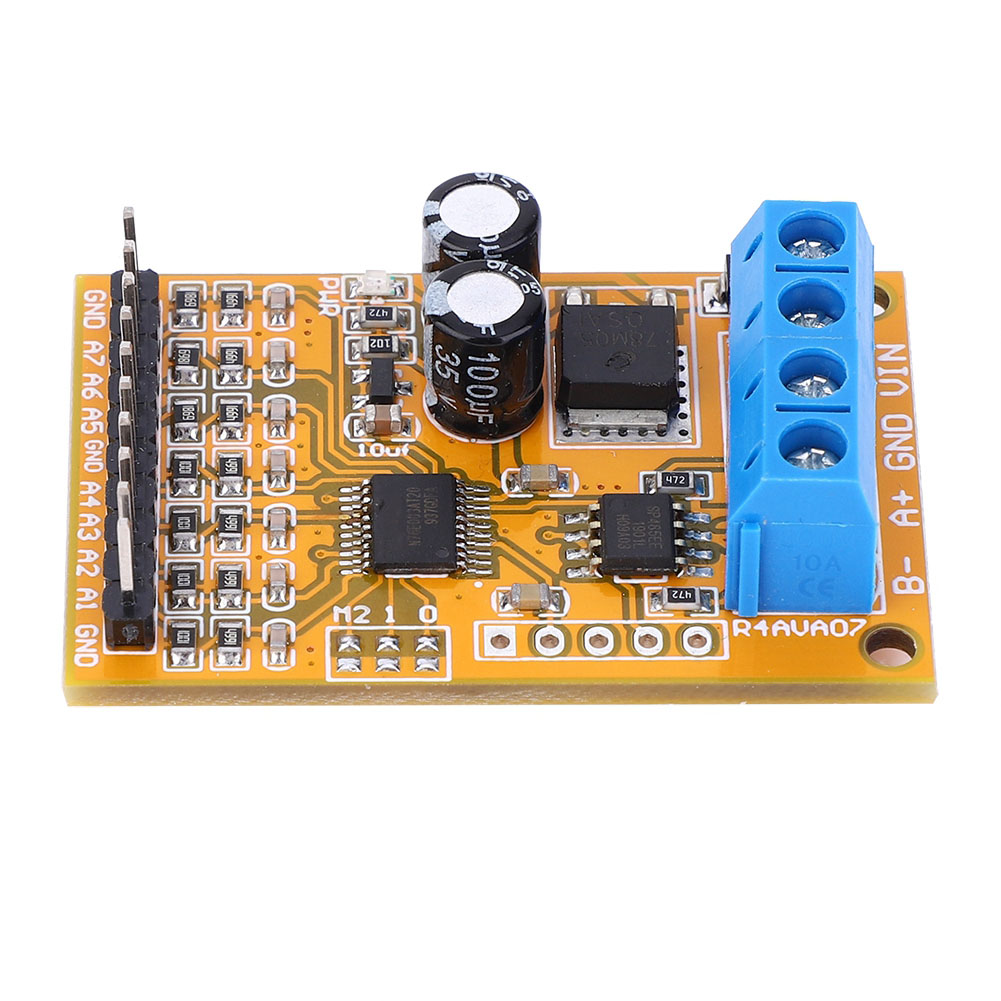 Analoger Spannungssammler, 7 Kanäle, Rs485-adc Mit Modbus-funktionscodes Rtu 03 06