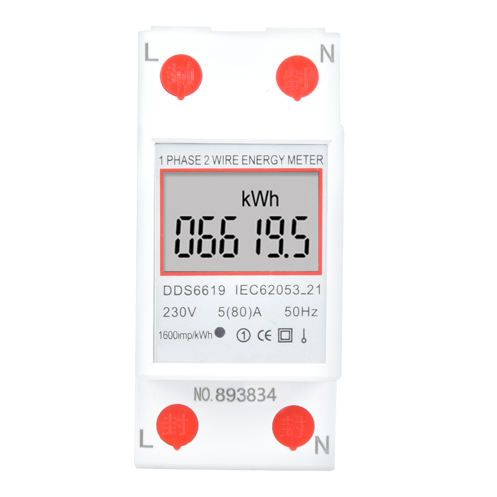 Dds6619-005 Intelligenter 230v-einphasen-stromzähler Für Din-schiene