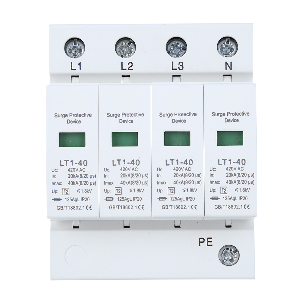 Überspannungsschutzgerät White Arc Modul 4p Lt140 40ka Modularer Blitzableiter