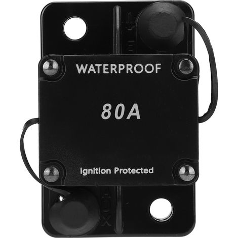 Wasserdichter, Selbstrückstellender Sicherungshalter Für 12–24 V Gleichstromkreise, Ht-60880a Automatischer Schalter
