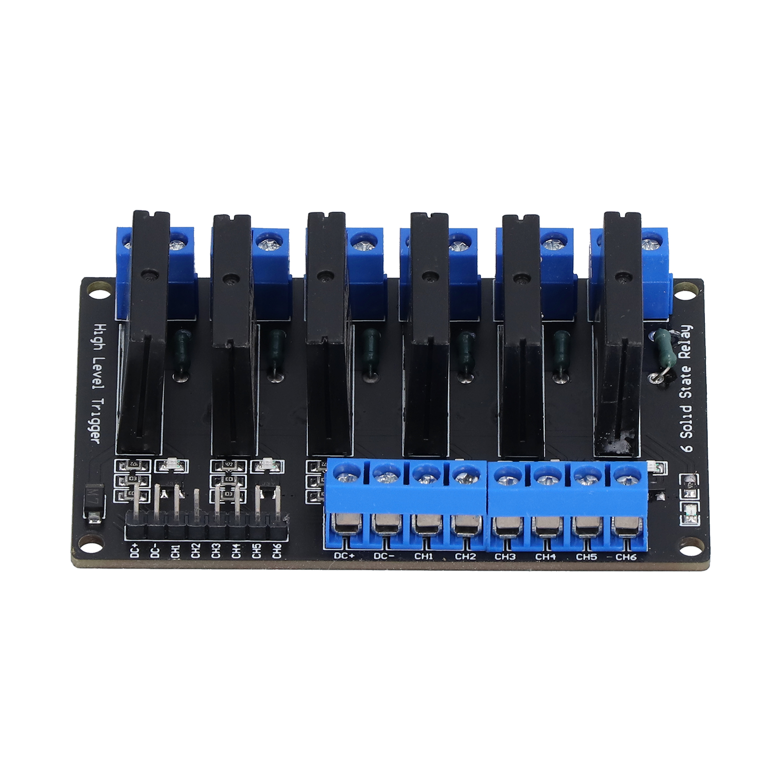 6-kanal-hochspannungs-halbleiterrelaismodul, Dc-triggerung Mit 5-v-, 12-v- Und 24-v-sicherung