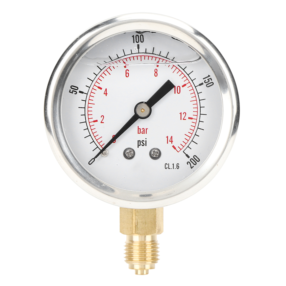 Ts-pgg604-14bar 1/4bsp Y60 Radialmanometer Für Industrielle Und Private Anwendungen