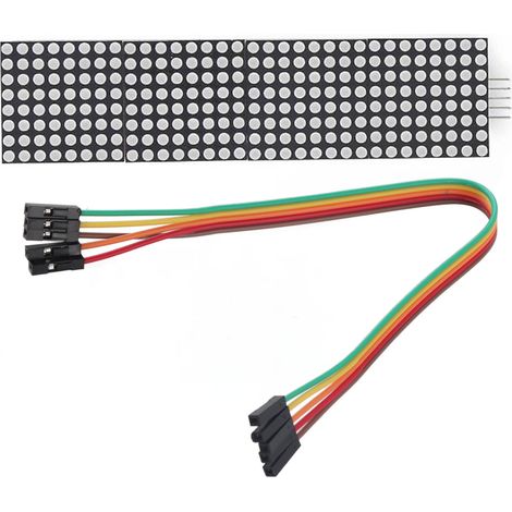 4-in-1-mikrocontroller-led-controller Mit Matrixanzeige