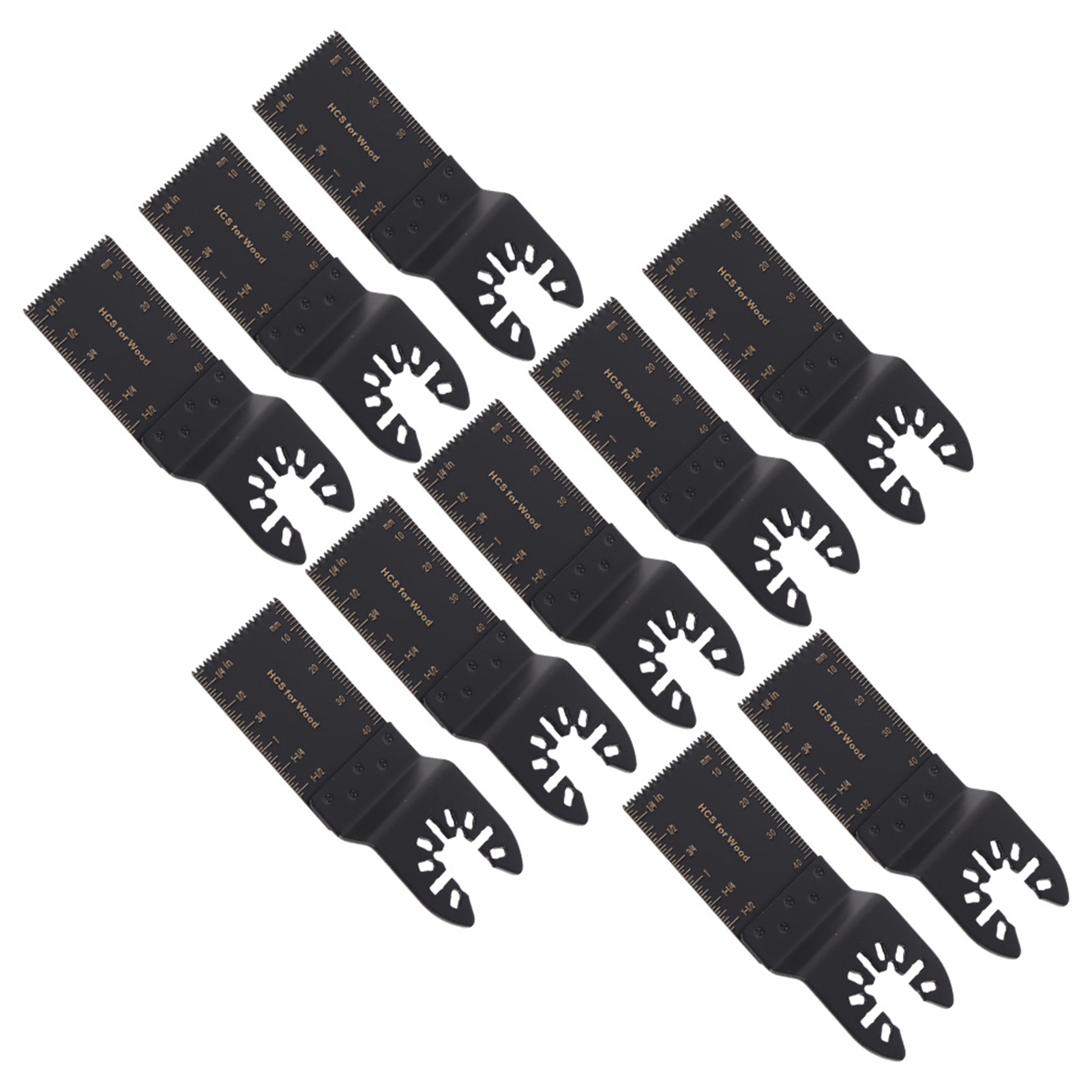 10 X 35 Mm Sägeblätter Für Oszillierende Werkzeuge, Kohlenstoffstahl, Feine Verzahnung, Mehrzweck