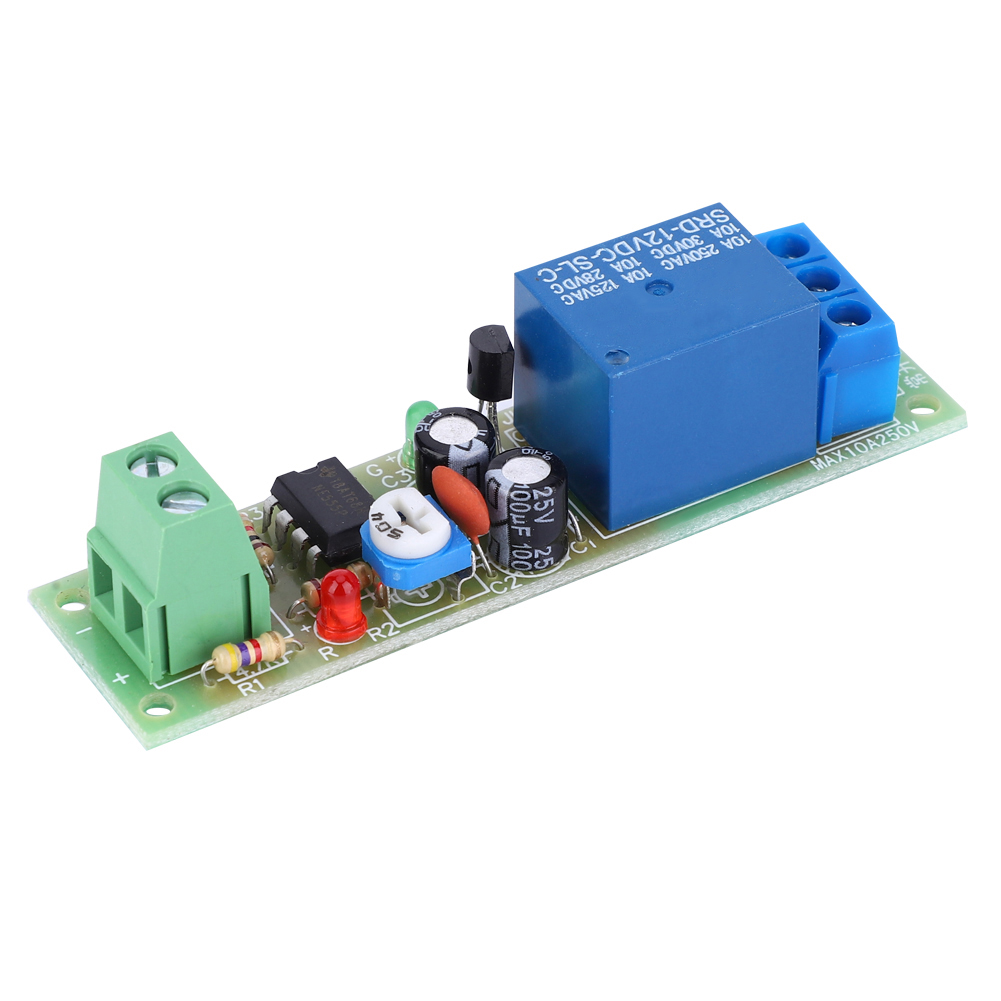Jk02 Relaismodul Mit Timer, Dc 12v Trigger Für Automatischen Stopp Nach 5 Sekunden, Schaltplatine.