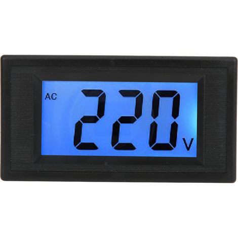 Zweidraht-wechselstrom-digitalvoltmeter 80–500 V Mit Lcd-anzeige Yb5135d Für Schalttafeln