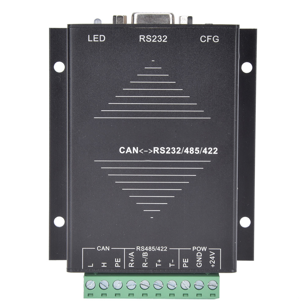 Rs232/rs485/rs422-seriell-zu-can-konverter Für Transparente Übertragung 9–36 V Dc