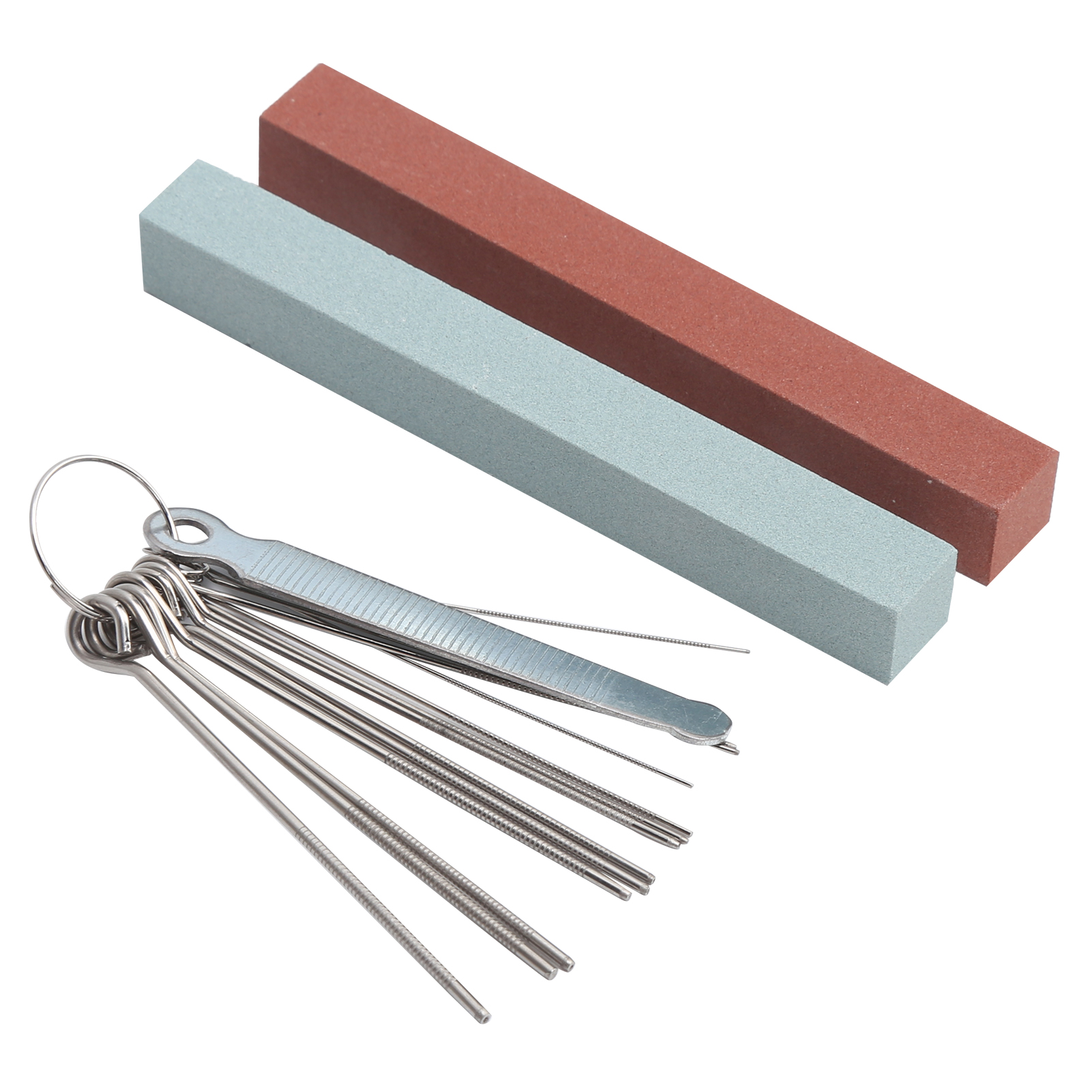 Gitarrenpolierwerkzeug, Schleiffeile Für Steg- Und Sattelkerben, Musikinstrumenten-wartungsset M02802