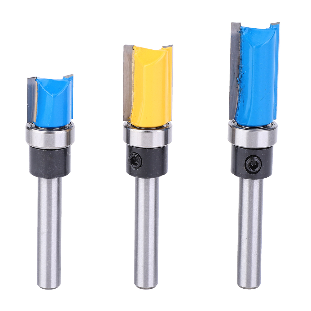 3-teiliges 1/4-zoll-fräserset Für Holz, Graviermaschinen Und Oberfräsen