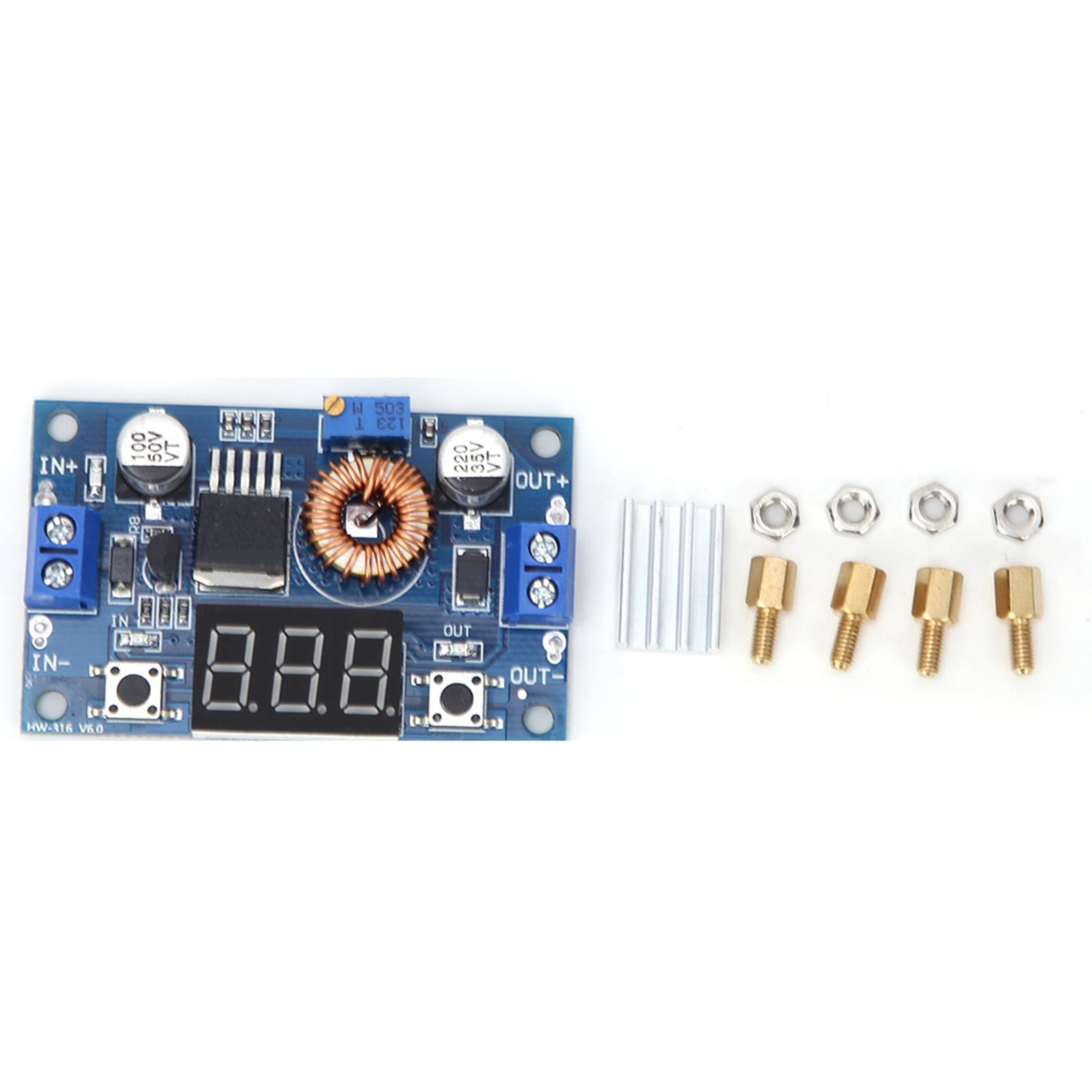 Xl4015 Dcdc-abwärtswandlermodul 75w Mit Voltmeteranzeige Und Hocheffizienter Spannungseinstellung