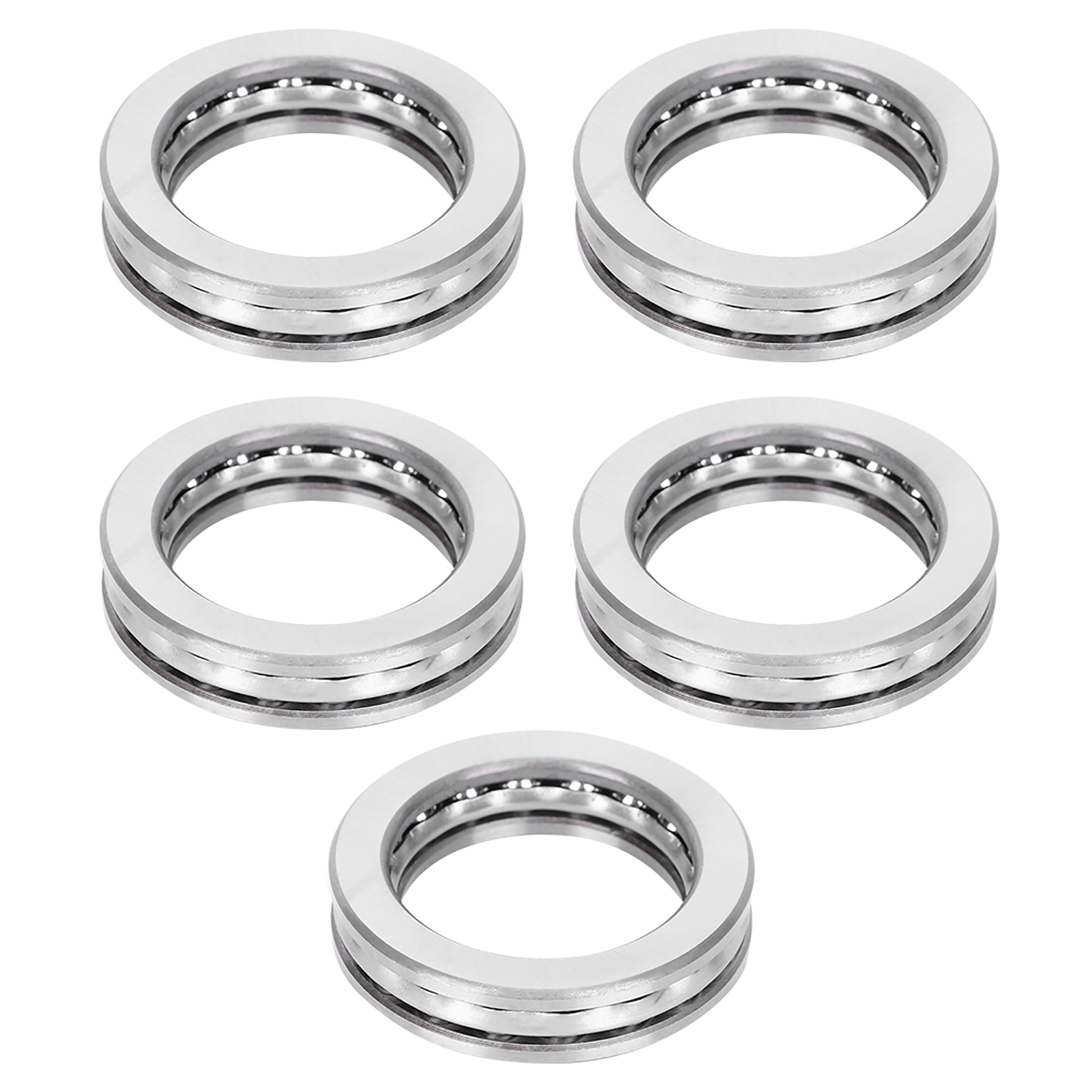 5-teiliges Axialkugellager 51107, Präzise Und Geräuscharm, Industriezubehör