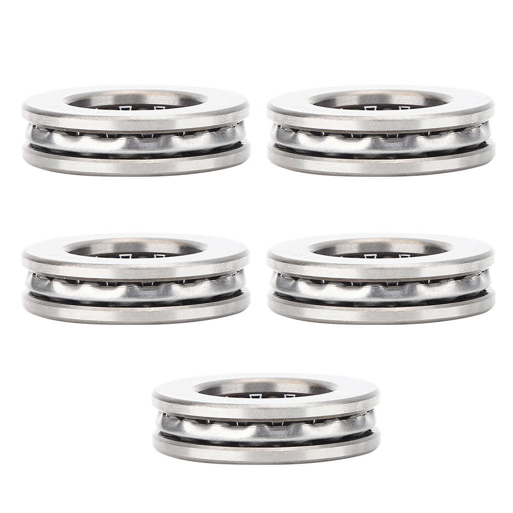 5-teiliges Axial-kugellager 51105, Geräuscharm, Hochpräzise, Industriezubehör Für Flachpressung