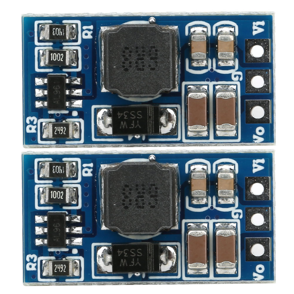 2-teiliges Dc/dc-aufwärtswandlermodul Für Led-motoren 7 W 2,6–5,5 V Auf 5 V 6 V 9 V 12 V Nd0412sa