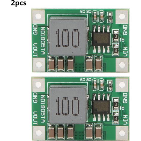 2er-pack Nd1805ta Spannungsabwärtswandler, 5–18 V Auf 3,3 V/5 V/6 V Abwärtswandler Für Motoren
