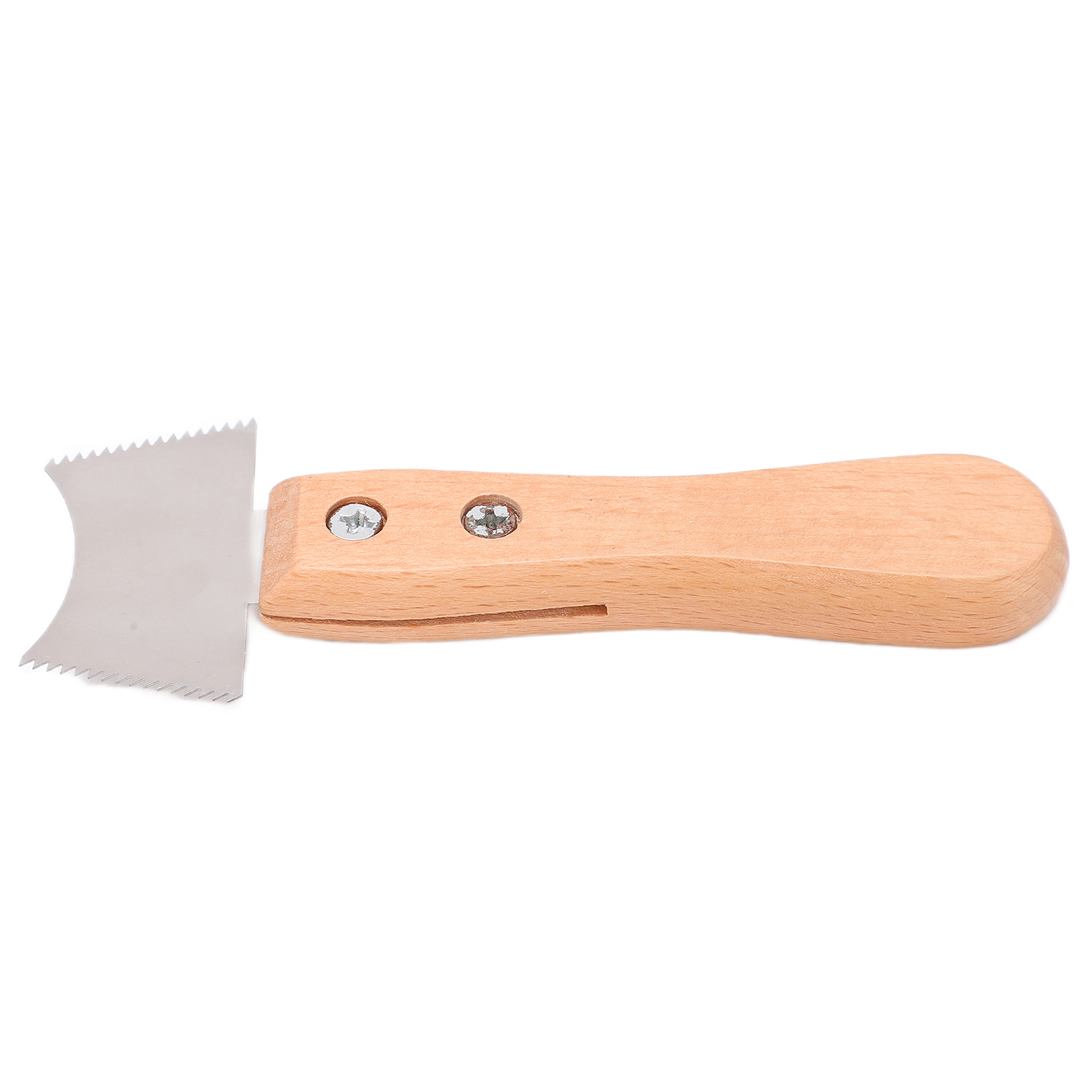 Gitarren-nutsägeblatt, Bundreinigungsmesser Mit Buchenholzgriff, Musikinstrumentenwerkzeug M02835