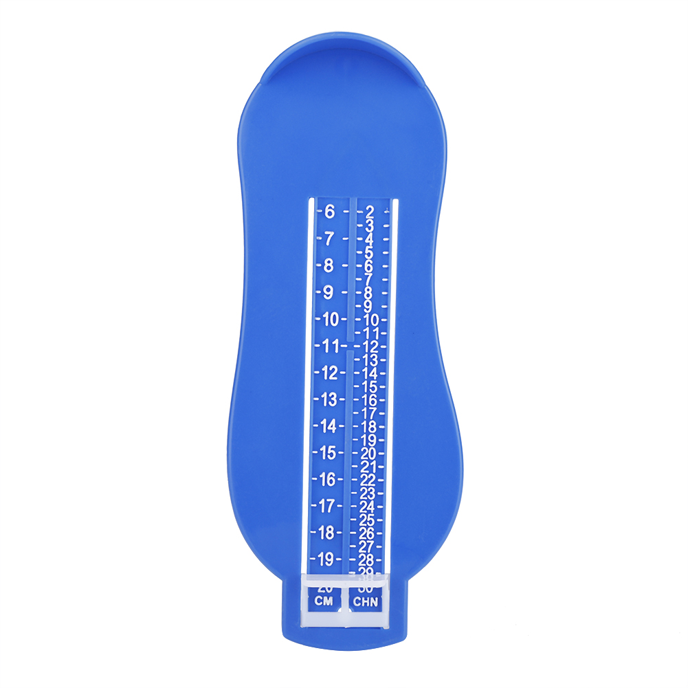 Fußmessgerät Für Kinder – Babyfußlängenmesser In 5 Farben (blau)