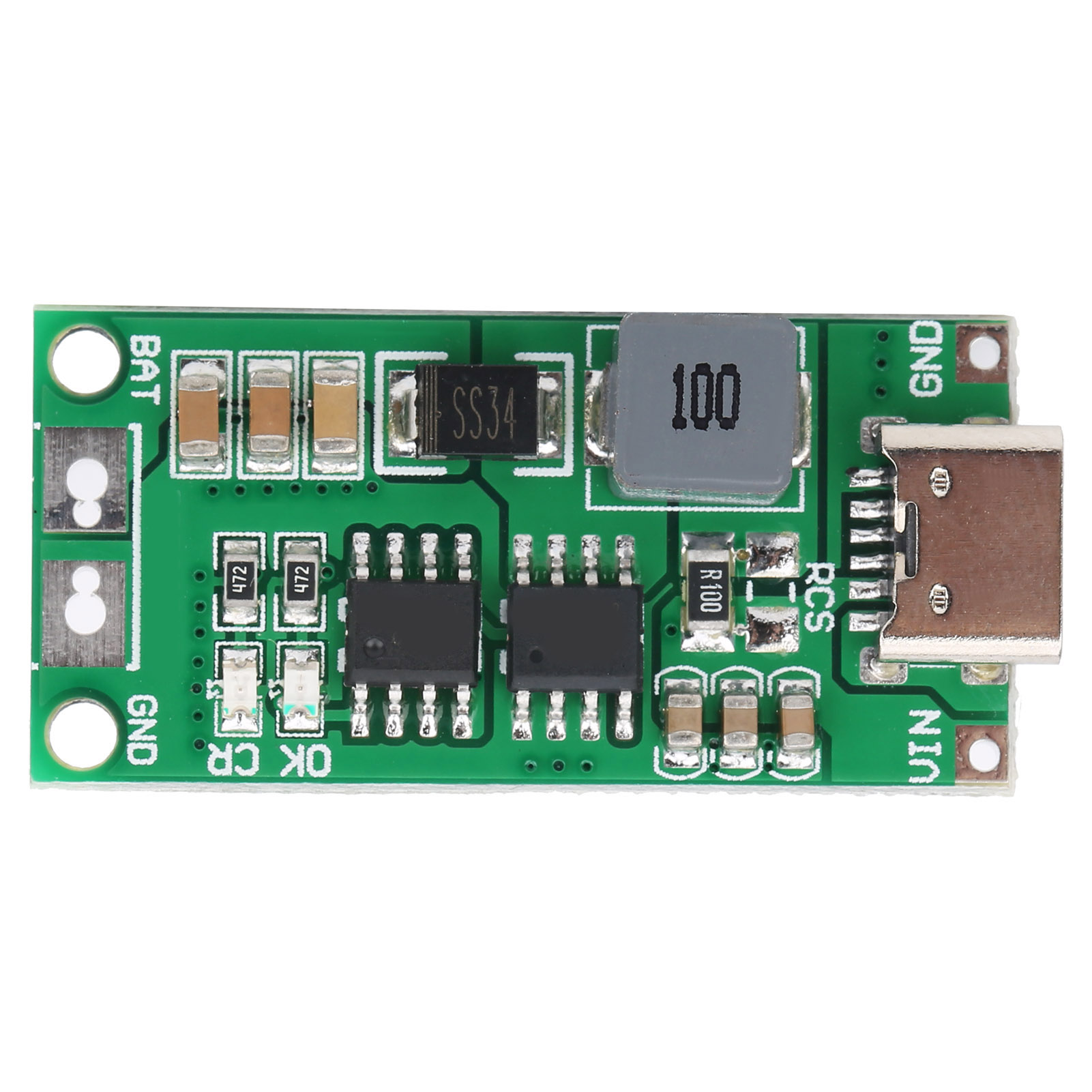 4s Li-ionen-akku-ladegerätmodul Mit Ddtccrub-schutz, 1a Boost-ladeplatine