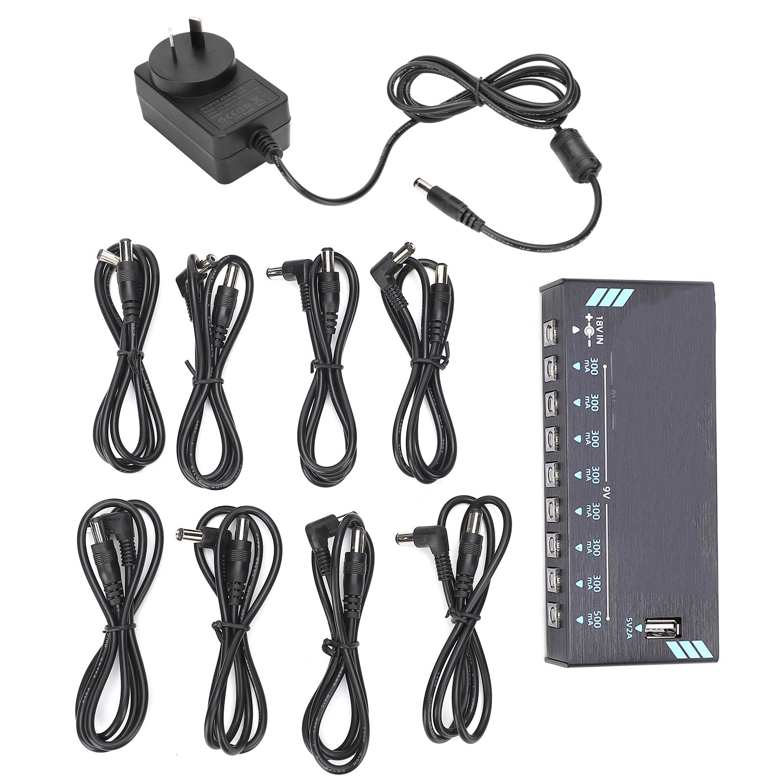 18-watt-netzteil Für Gitarrenpedale, Unabhängige Mehrkanal-effekte (au-stecker 100–240 V)